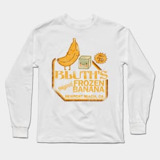 Retro Distressed Bluth's Banana Stand Long Sleeve T-Shirt